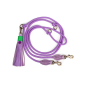 Preview: Dog with a Mission Purple Rain Hundeleine lila